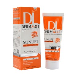 درمالیفت-کرم ضدافتاب SPF50 پوست چرب بی رنگ درمالیفت