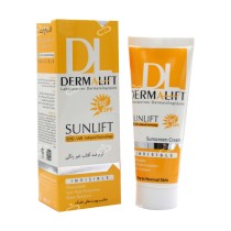 درمالیفت-کرم ضدآفتاب SPF50 پوست خشک بی رنگ درمالیفت