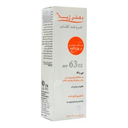 دکتر ژیلا-کرم ضد افتابSPF63 بی رنگ دکتر ژیلا 