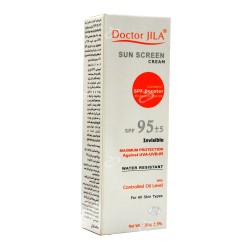 دکتر ژیلا-کرم ضد افتاب SPF95 بی رنگ دکتر ژیلا