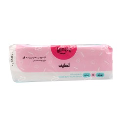 پنبه ریز-نوار بهداشتی بالدار پنبه ای لطیف پنبه ریز