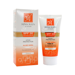 مای-کرم ضدافتاب SPF30 کرم پودری مای  رنگی