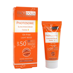 فیس دوکس-کرم ضدافتاب فوتوزومSPF50 فیس دوکس بژ روشن
