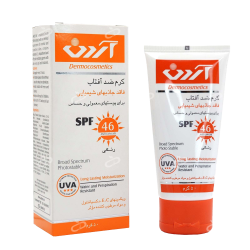 آردن-کرم ضدافتاب فاقد جاذبهای شیمیایی SPF46 پوست معمولی و حساس رنگی