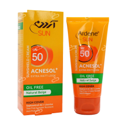 آردن-کرم ضدافتابSPF50 فاقد چربی بژ طبیعی