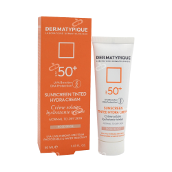 درماتیپیک-کرم ضدافتاب SPF50 پوست خشک درماتیپیک  رز بژ