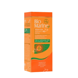 بایومارین-کرم ضدافتاب SPF50 فاقد چربی پوست چرب و جوش دار بی رنگ