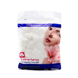 کاوه-پنبه توپک سفید بهداشتی گل کاوه 100 گرم
