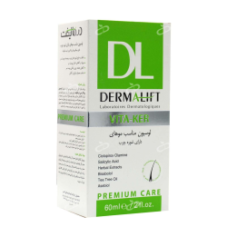 درمالیفت-لوسیون مناسب موهای دارای شوره چرب درمالیفت 60 میلی لیتر