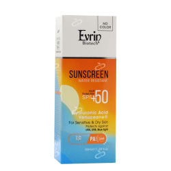 اورین-کرم ضدافتاب spf50 پوست خشک و حساس اورین 50 میلی لیتر بی رنگ