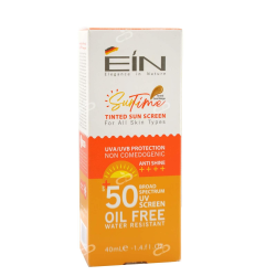 ای آی ان-کرم ضد افتاب انواع پوست SPF50 ای ای ان 40 میلی لیتر بژ طلایی