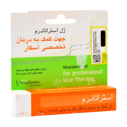 استرات فارما-ژل استراتادرم (بهبود جای زخم) استرات فارما 10 گرم