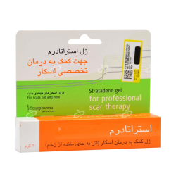 استرات فارما-ژل استراتادرم (بهبود جای زخم) استرات فارما 20 گرم