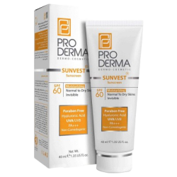 پرودرما-کرم ضد افتاب SPF 60 مدل Sunvest