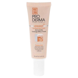 پرودرما-کرم ضد چروک دور چشم رنگی Spf30 مدل Eyevest