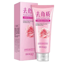 بیوآکوا-اسکراب لایه بردار صورت حاوی عصاره گل رز