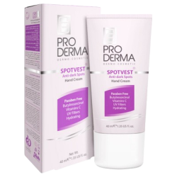 پرودرما-کرم روشن کننده و ضد لک پوست دست مدل Spotvest