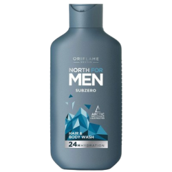 اوریفلیم-شامپو ابرسان مو و بدن مردانه سری Subzero