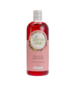 درماکلین-شامپو بدن درماکلین حاوی عصاره شکوفه هلو