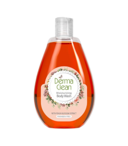 درماکلین-شامپو بدن درماکلین حاوی عصاره شکوفه هلو