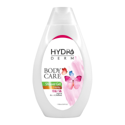 هیدرودرم-شامپو بدن کرمی ابریشم سفید