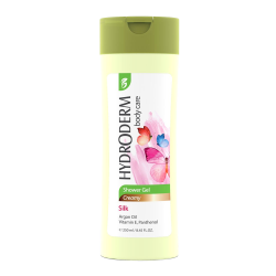 هیدرودرم-شامپو بدن کرمی ابریشم سفید