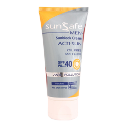 سان سیف-کرم ضد افتاب SPF 40 اقایان