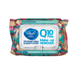 دافی-دستمال مرطوب پاک کننده ارایش مدل Q10