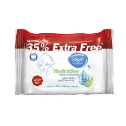 دافی-دستمال مرطوب پاک کننده ارایش مدل اکسترا