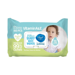 دافی-دستمال مرطوب پاک کننده کودک مدل اکسترا