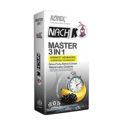 کدکس-کاندوم تاخیری مدل Master 3 In 1
