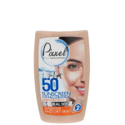 پیکسل-کرم ضدافتاب رنگی SPF50 مناسب پوست خشک و حساس