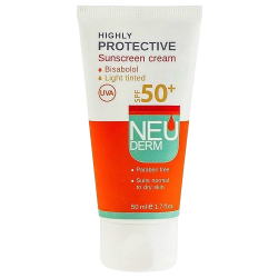 نئودرم-کرم ضد افتاب هایلی spf50 پروتکتیو