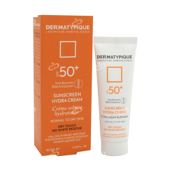 درماتیپیک-کرم ضدافتاب SPF50 پوست خشک بی رنگ