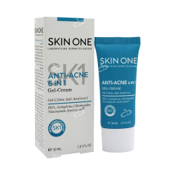 اسکین وان-ژل کرم  6 در1 پوست اکنه دار