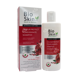 بایو اسکین-شامپو مناسب موی رنگ شده انار بایو اسکین
