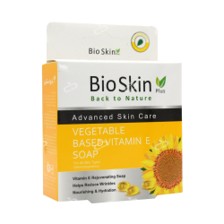 بایو اسکین-صابون جوان کننده ویتامین ای بایو اسکین 100گرم