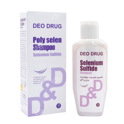 دئودراگ-شامپو ضدشوره سلنیوم سولفاید 1درصد دئودراگ 120میلی لیتر