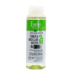 اورین-محلول پاک کننده ارایش پوست چرب و دارای جوش اورین