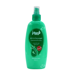 فیروز-اسپری نرم کننده و بازکننده گره موی کودک سبز فیروز