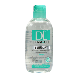 درمالیفت-محلول پاک کننده صورت پوست چرب و جوش دار درمالیفت