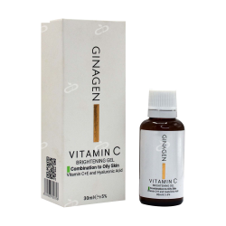 ژیناژن-ژل روشن کننده ویتامین C پوست چرب و مختلط ژیناژن