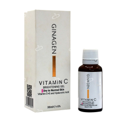 ژیناژن-ژل روشن کننده ویتامین C پوست خشک و نرمال ژیناژن