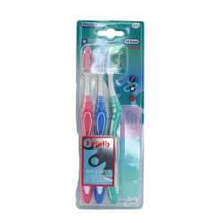 هایدنت-مسواک پرفشنال متوسط سه عددی هایدنت کد 910