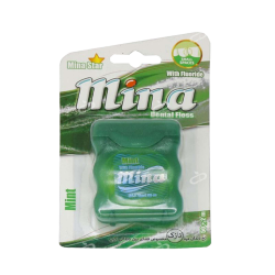 مینا-نخ دندان نازک با طعم نعناع مینا