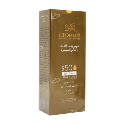 سینره-کرم ضدافتاب SPF50 فاقد چربی رنگی