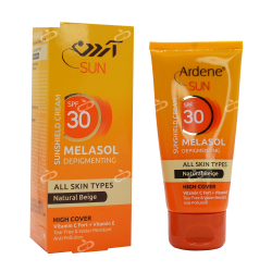 آردن-کرم ضدافتاب SPF30 با خاصیت ضدلک بژطبیعی