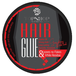 تاپ‌شاپ-چسب مو حالت دهنده تاپ شاپ دارای روغن جوجوبا حجم 200 میلی لیتر