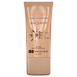 سان سیف-ضد افتاب Spf50 کرم پودری و پرایمری