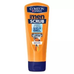 کامان-ژل اصلاح مردانه مدل Scrub